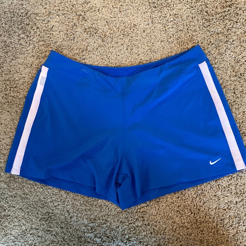 Nike size L tennis shorts w/ spandex built in